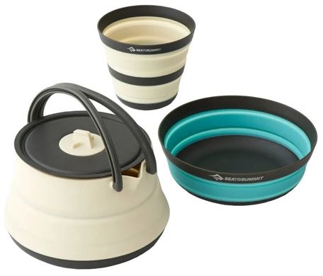 Набір посуду Sea to Summit Frontier UL Collapsible Kettle Cook Set, на 1 персону