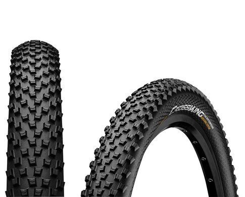 Покрышка Continental Cross King, 27.5 x 2.20, черная, не складная skin