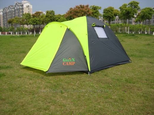 Палатка GreenCamp 3-х местная, 1011-2