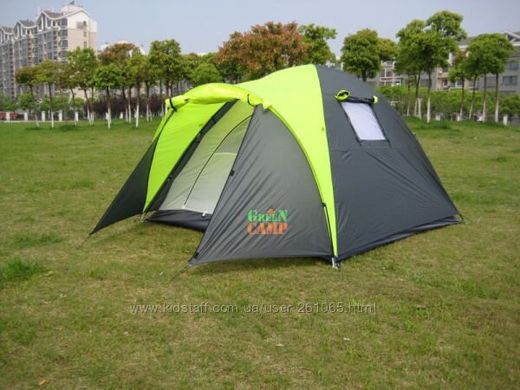 Палатка GreenCamp 3-х местная, 1011-2