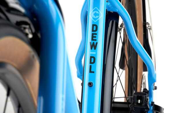 Велосипед Kona Dew Deluxe 2022 (Gloss Azure Blue, S)