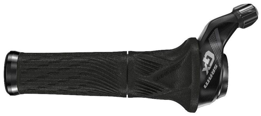 Манетка SRAM GX Grip Shift 2шв Index Передня with Locking Grip Black