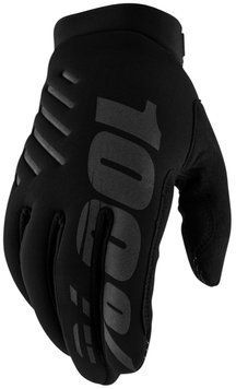 Зимние перчатки 100% BRISKER Glove [Black], XXL (12)