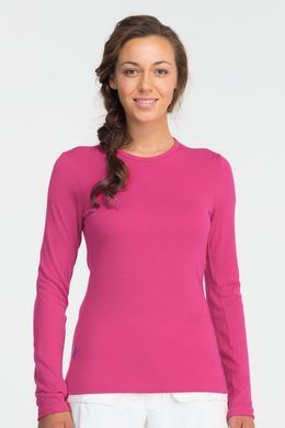 Термофутболка с длинным рукавом Icebreaker BF 260 Tech Top LS Crewe WMN magenta S