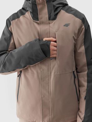 Куртка гірськолижна 4F MANHATTAN коричневий, чоловіча XXL(р)