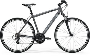 Велосипед Merida CROSSWAY 10-V, S(46) SILK ANTHRACITE(GREY/BLACK)
