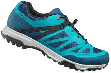 Веловзуття жіноче Shimano ET500 синій, р. EU39