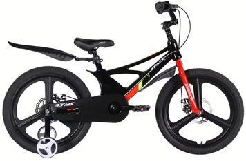 Велосипед MG 20" Space KID STAR DD рама-11" черный с красным 2026