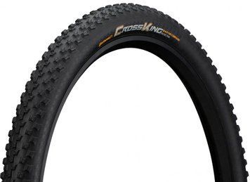 Покришка безкамерна Continental Cross King ShieldWall 27.5 x 2.60 чорна, складна skin