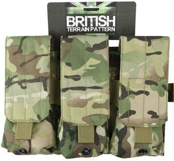 Подсумок под магазины АК Kombat UK Triple ORIGINAL Style Mag Pouch