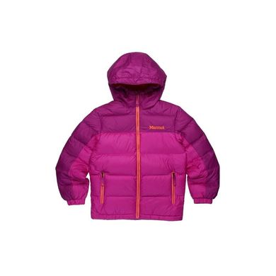 Дитяча куртка Marmot Girl's Guides Down Hoody (Pop Pink/Bright Berry, S)