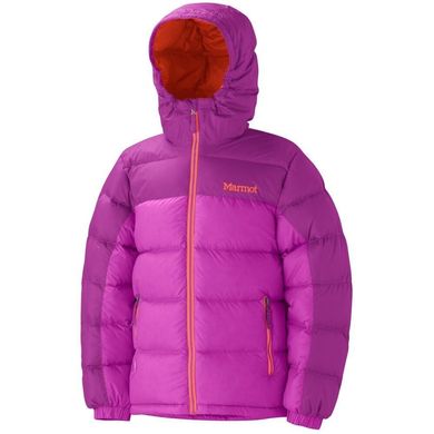 Детская куртка Marmot Girl's Guides Down Hoody (Pop Pink/Bright Berry, S)