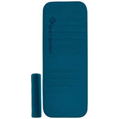 Самонадувний килимок Sea to Summit Self Inflating Comfort Deluxe Mat 100mm (Byron Blue, Regular Large Wide)