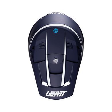 Шолом Leatt Moto 3.5 Helmet + Goggle [Blue], XXL
