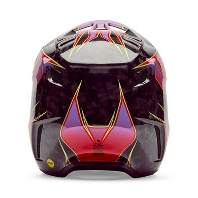 Шлем FOX V3 RS Helmet - CANVAS [Red], XL