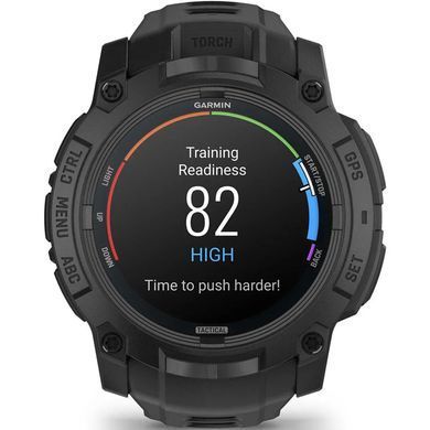 Смарт-годинник Garmin Instinct 3, Tactical, AMOLED, 50mm, Black, GPS