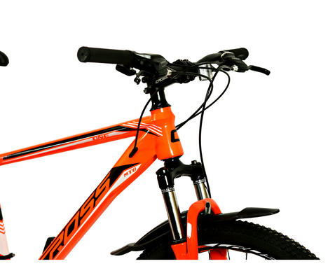 Велосипед Cross 26" Kron 2022 Рама-17" black-orange