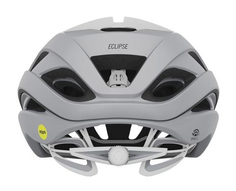 Шолом велосипедний Giro Eclipse Spherical матовий білий/срібл M/55-59см