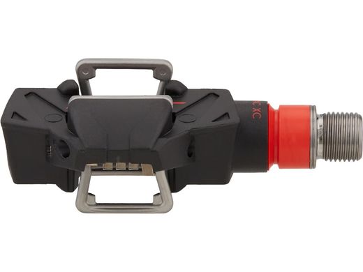 Педалі Time ATAC XC 12 XC/CX pedal, including ATAC cleats, Black/Red