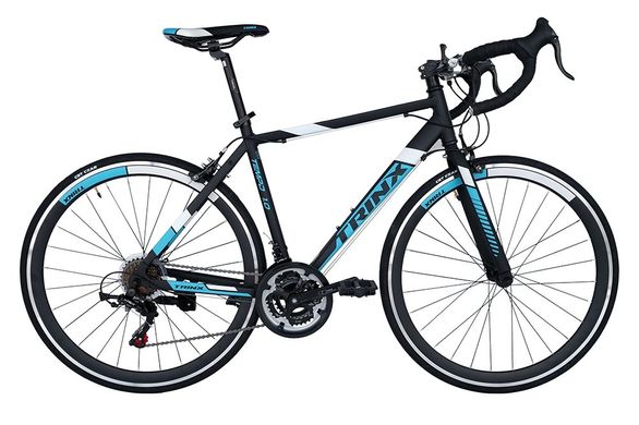 Велосипед Trinx Tempo 1.0 28" Matt-Black-Blue-White