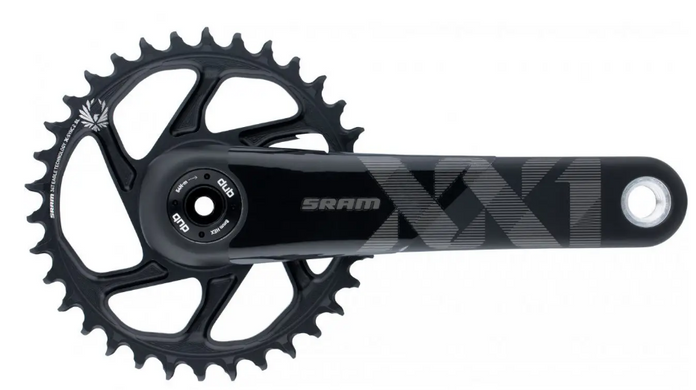 Шатуни Sram XX1 Eagle Fat Bike 5" DUB 175 12шв 30T X-SYNC 2 Black