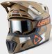 Шолом Leatt Moto 7.5 Helmet + Goggle [Khaki Brown], XL 1 з 5