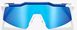 Велоочки Ride 100% SPEEDCRAFT SL - Matte Metallic Blue - HiPER Blue Multilayer Mirror Lens, Mirror Lens 3 из 4