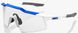 Велоочки Ride 100% SPEEDCRAFT SL - Matte Metallic Blue - HiPER Blue Multilayer Mirror Lens, Mirror Lens 4 из 4