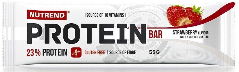 Спортивное питание Nutrend Protein bar, 55 г, клубника
