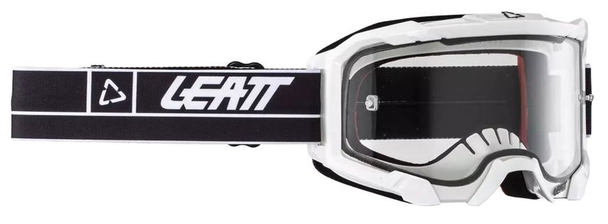 Мотоочки LEATT Goggle Velocity 4.5 - Clear [White], Clear Lens