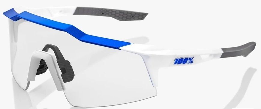 Велоочки Ride 100% SPEEDCRAFT SL - Matte Metallic Blue - HiPER Blue Multilayer Mirror Lens, Mirror Lens