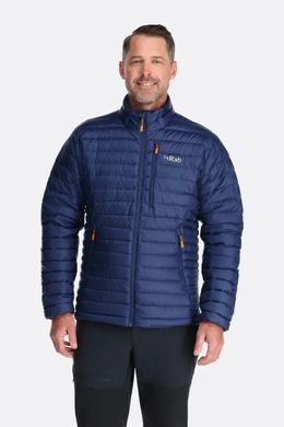 Куртка чоловіча Rab Microlight Jacket (Deep Ink (Marmalade), XL)