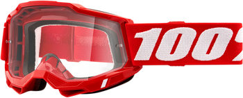 Мотоочки Ride 100% ACCURI 2 OTG Goggle Red - Clear Lens, OTG