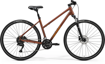 Велосипед Merida CROSSWAY 100 M(L), MATT BRONZE(SILVER-BROWN)
