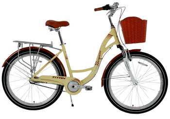 Велосипед Titan 26" Bergamo NX 3 sp 2024 Рама-17" cream