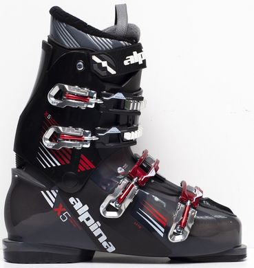 Ботинки горнолыжные Alpina X5 black/red (размер 41)