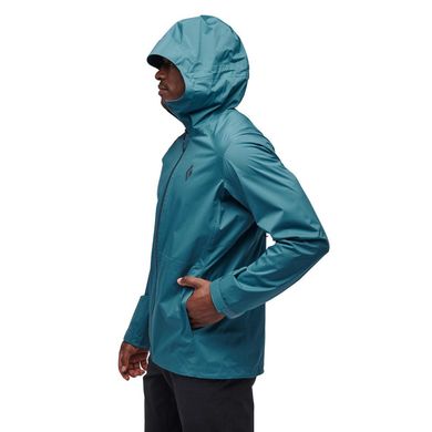 Куртка мужская Black Diamond M Stormline Strech Rain Shell Creek Blue, XL