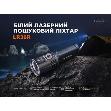 Фонарь ручной поисковый лазерный Fenix LR36R