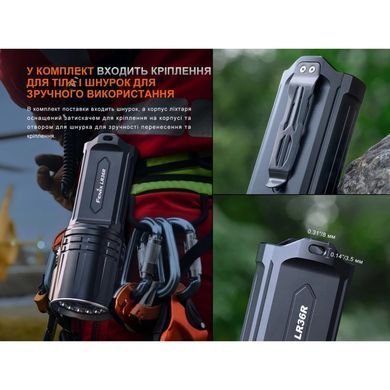 Фонарь ручной поисковый лазерный Fenix LR36R