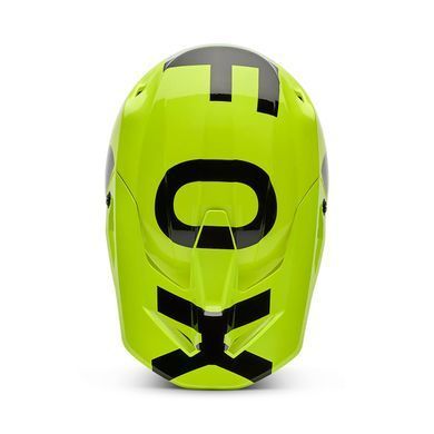 Шолом FOX V1 Helmet - SHIELD [Flo Yellow], XS