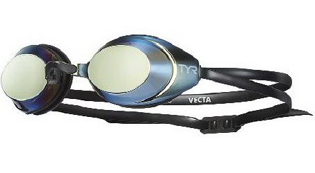 Очки для плавания TYR Vecta Racing Mirrored, Gold/Black/Black (751) (LGVECM-751)