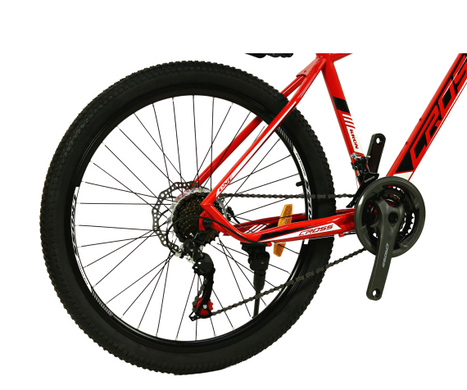 Велосипед Cross 26" Kron 2022 Рама-17" black-red