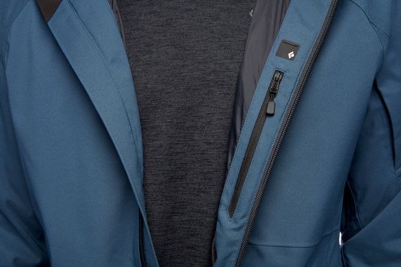 Гірськолижна чоловіча тепла мембранна куртка Black Diamond Boundary Line Insulated Jacket (Astral Blue, S)