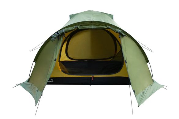 Палатка Tramp Mountain 3 (V2) зеленая (TRT-023-green)