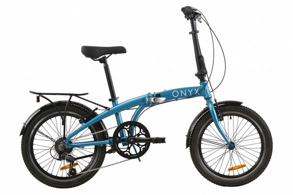 Велосипед 20" Dorozhnik ONYX складной , 2020, синий