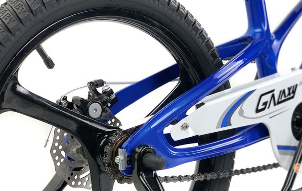 Велосипед RoyalBaby GALAXY FLEET PLUS MG 18", OFFICIAL UA, синій