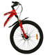 Велосипед Cross 26" Kron 2022 Рама-17" black-red 4 из 4