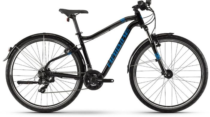 Велосипед Haibike SEET HardNine 1.5 Tourney 29, черрный/синий/титан, 2020