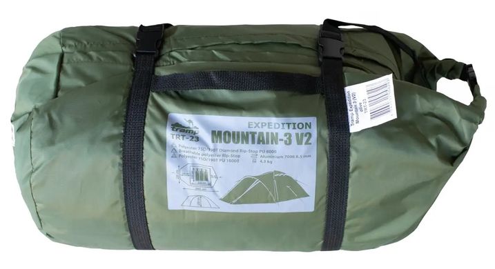 Намет Tramp Mountain 3 (V2) зелена (TRT-023-green)