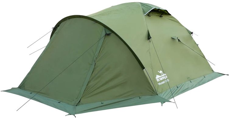 Палатка Tramp Mountain 3 (V2) зеленая (TRT-023-green)